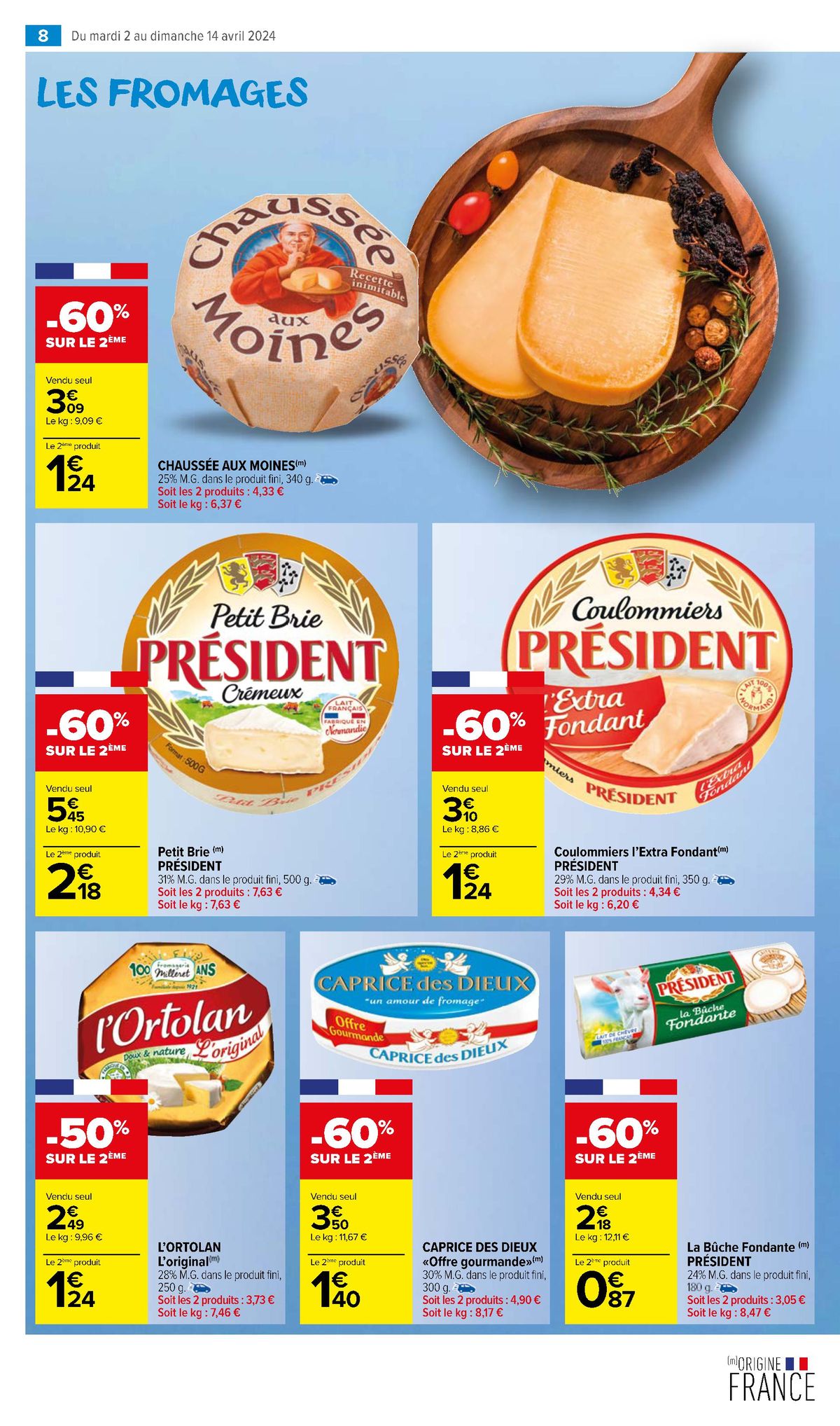 Catalogue Un MIAM pour les produits laitiers, page 00012