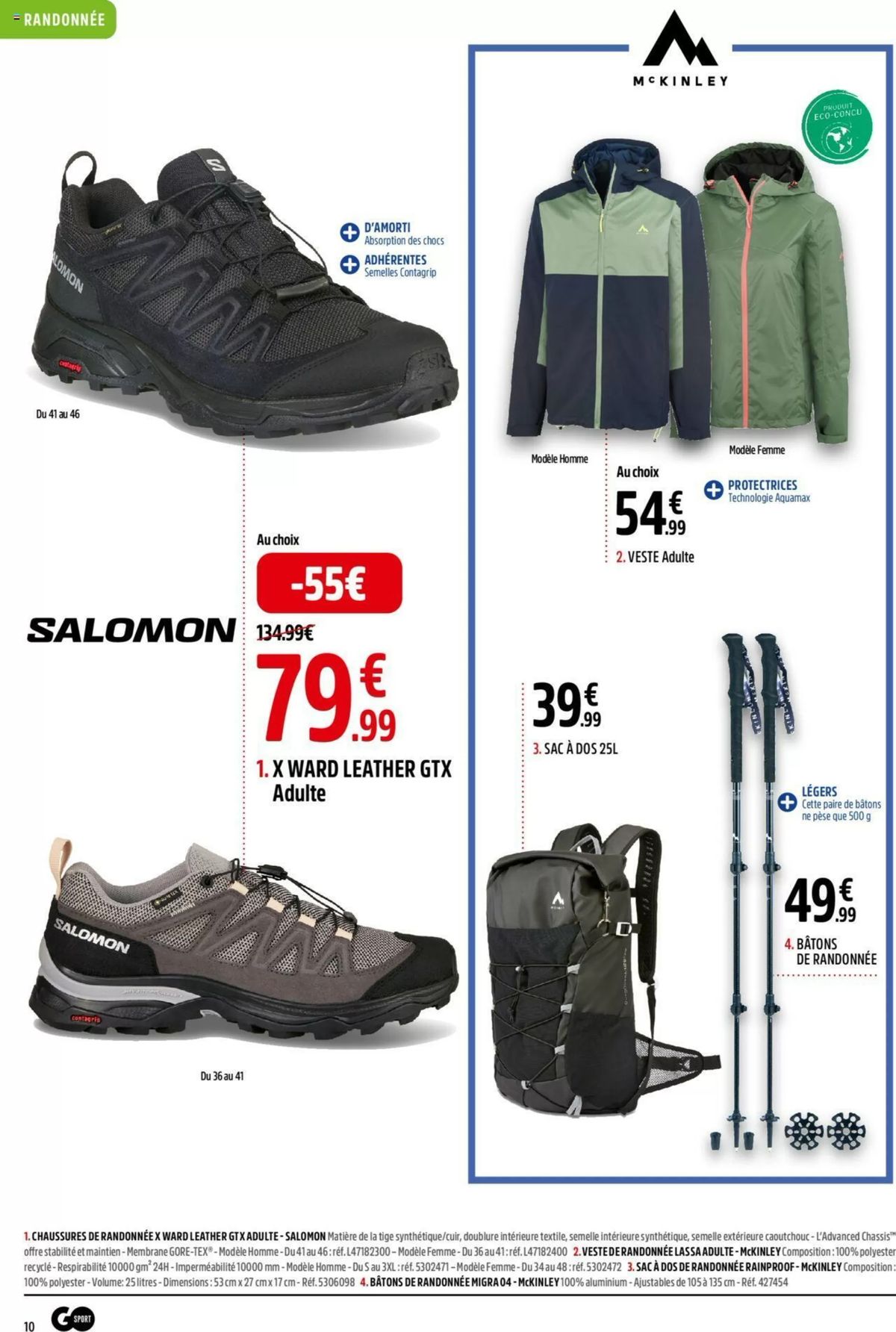 Catalogue OBJECTIF SPORT EN EXTERIEUR, page 00010