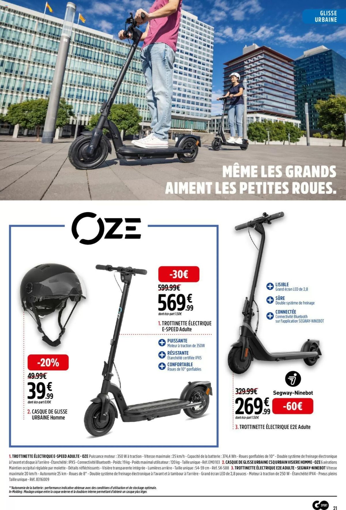 Catalogue OBJECTIF SPORT EN EXTERIEUR, page 00021