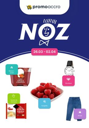 Catalogue Noz à Chavelot | Nouvelle offres Noz | 27/03/2024 - 02/04/2024