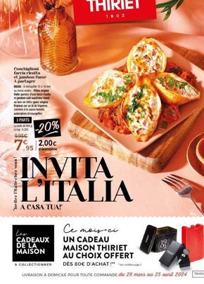 Catalogue Maison Thiriet à Toulon | INVITA L'ITALIA | 28/03/2024 - 25/04/2024