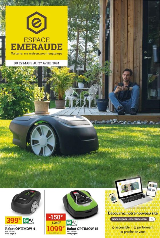Catalogue Espace emeraude | Guide Espace emeraude | 28/03/2024 - 27/04/2024