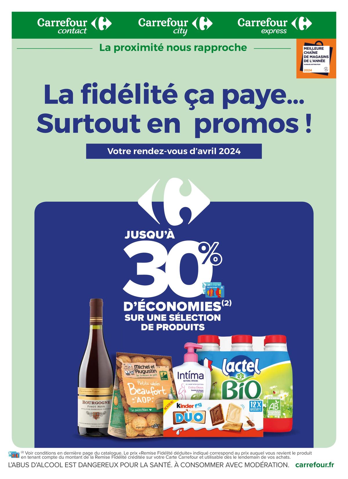 Catalogue La fidélité, ça paye, surtout en promos en avril., page 00001