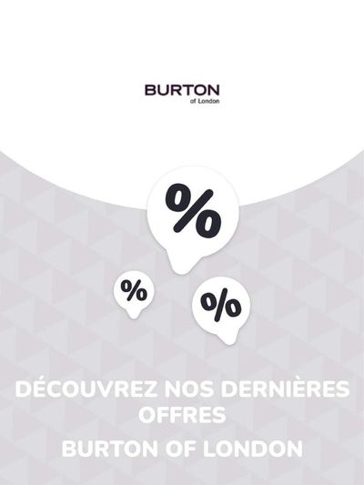 Promos de Mode à Avermes | Offres Burton of London sur Burton of London | 28/03/2024 - 28/03/2025