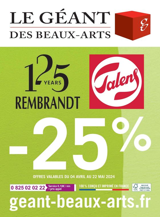 Catalogue Le Géant des Beaux-Arts à Rennes | Catalogue Le Géant des Beaux-Arts | 04/04/2024 - 22/05/2024