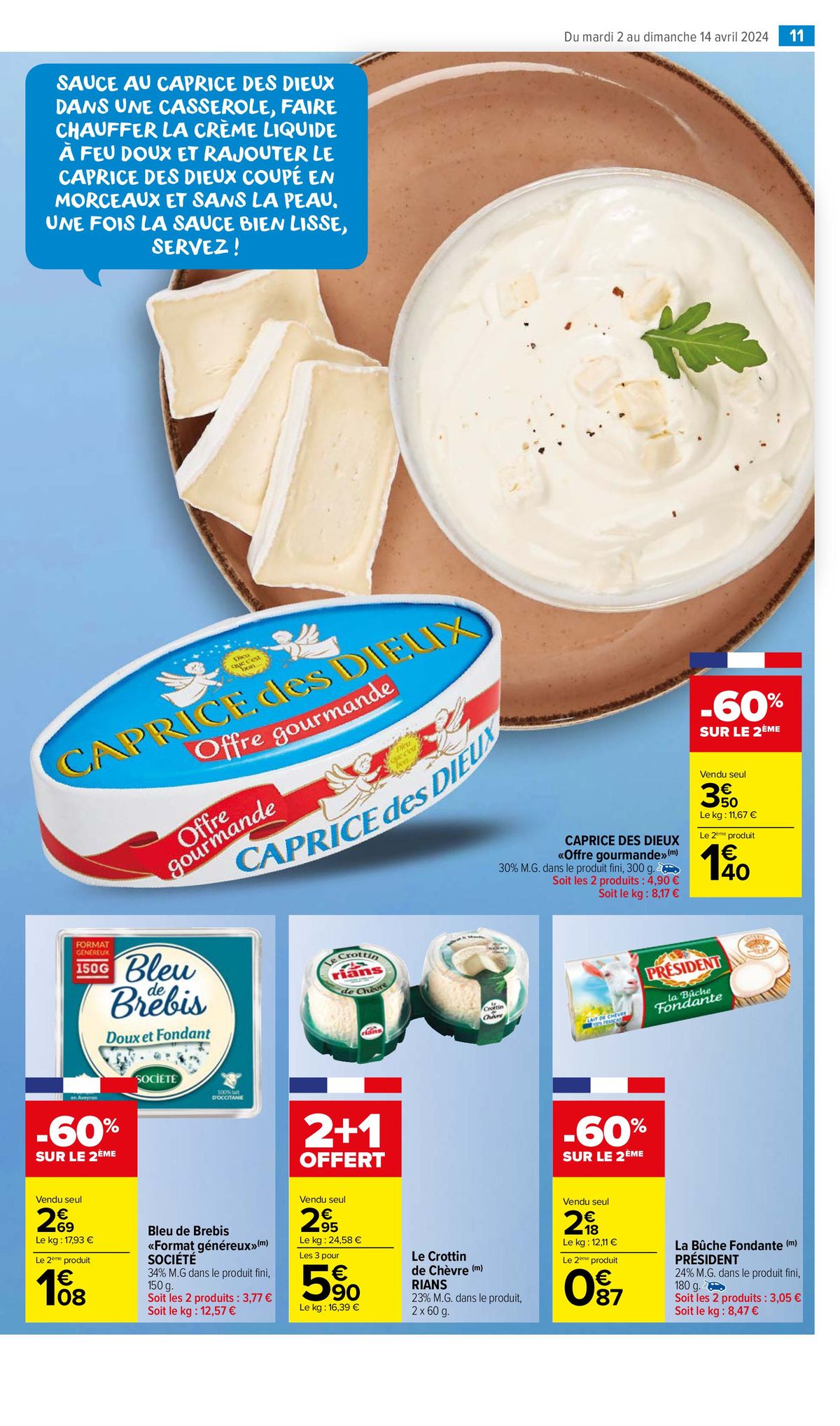 Catalogue Un MIAM pour les produits laitiers, page 00015