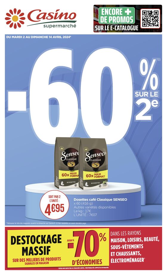 -60% Sur le 2e