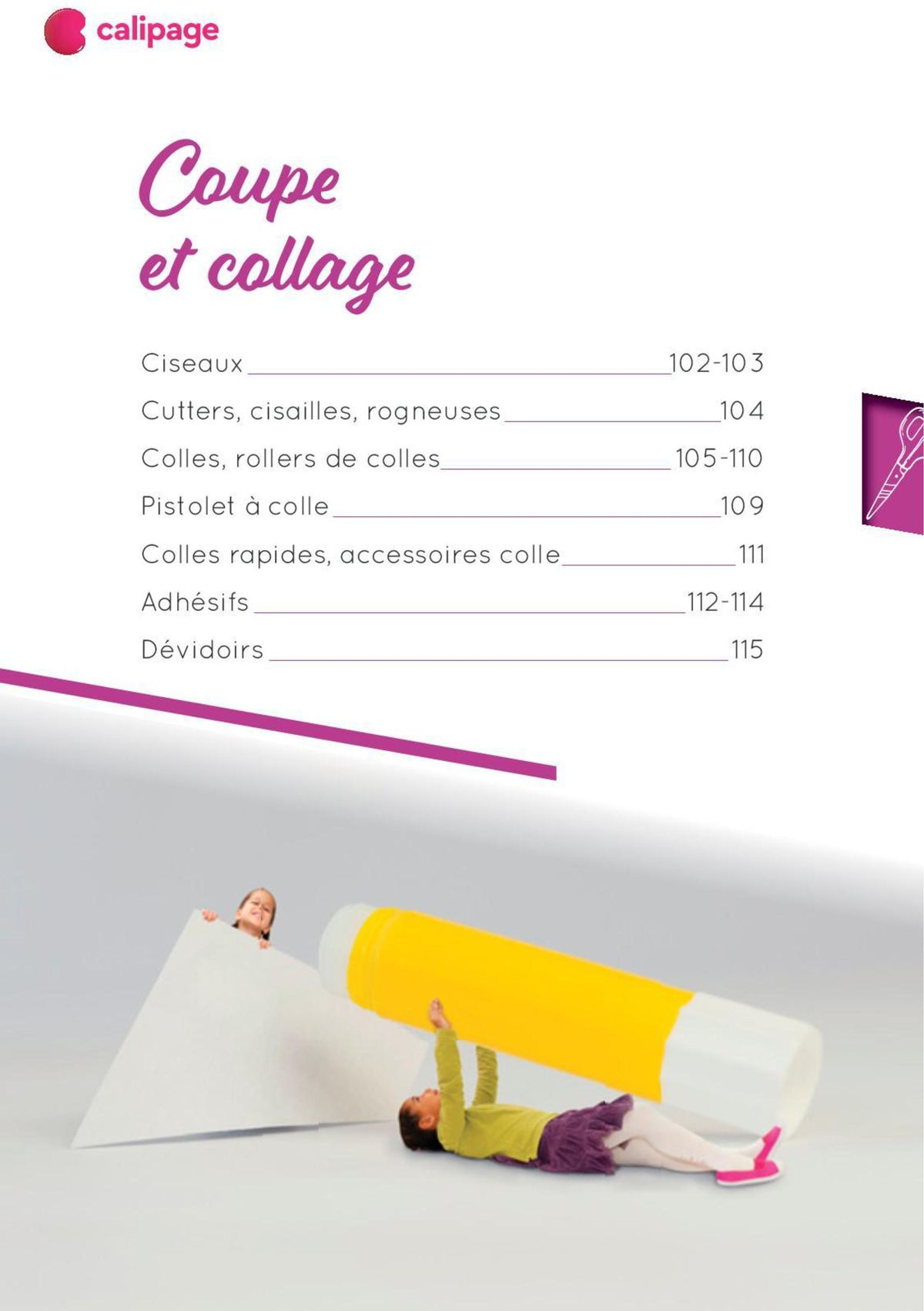 Catalogue Catalogue des écoles et loisirs, page 00002