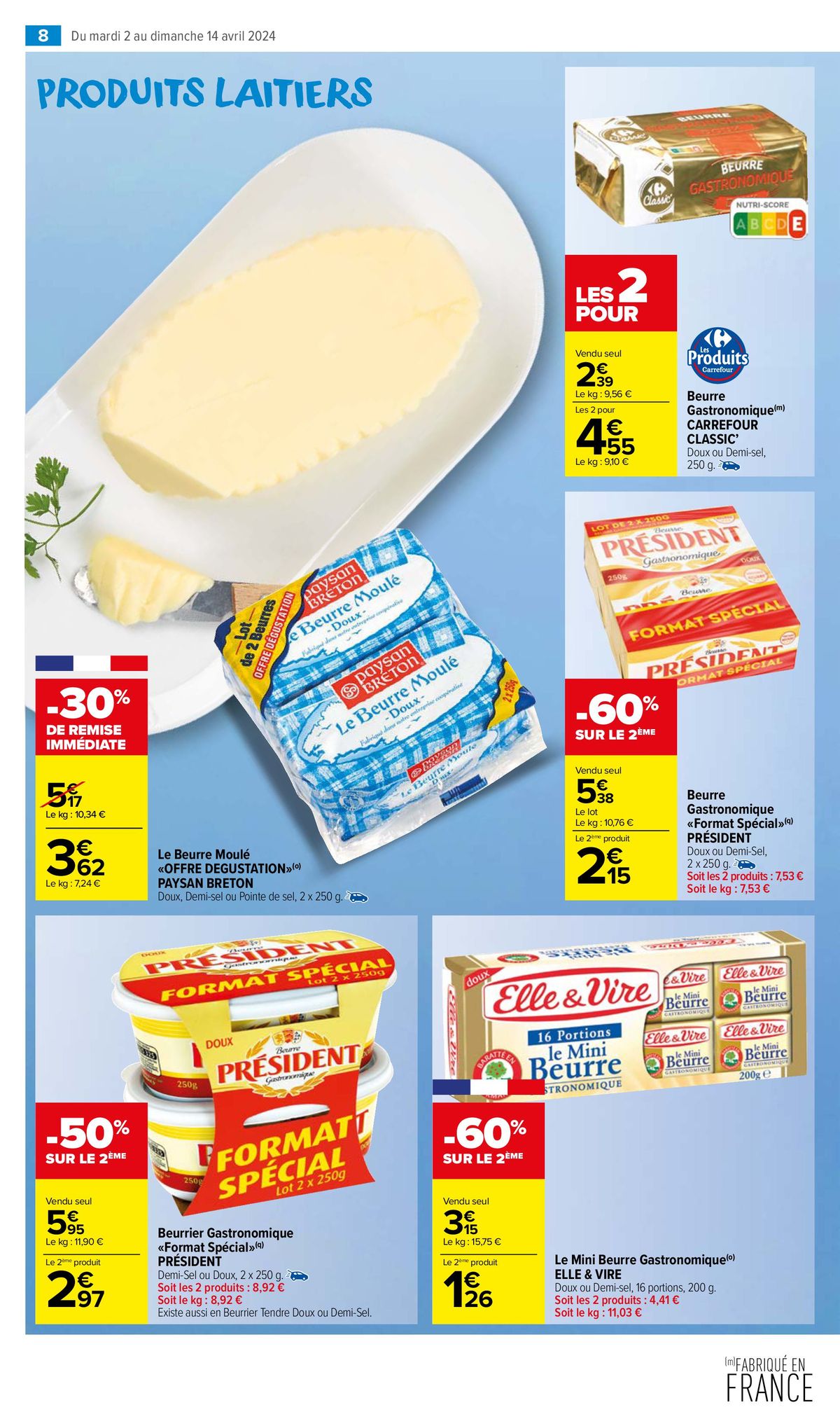 Catalogue Un MIAM pour les produits laitiers, page 00012