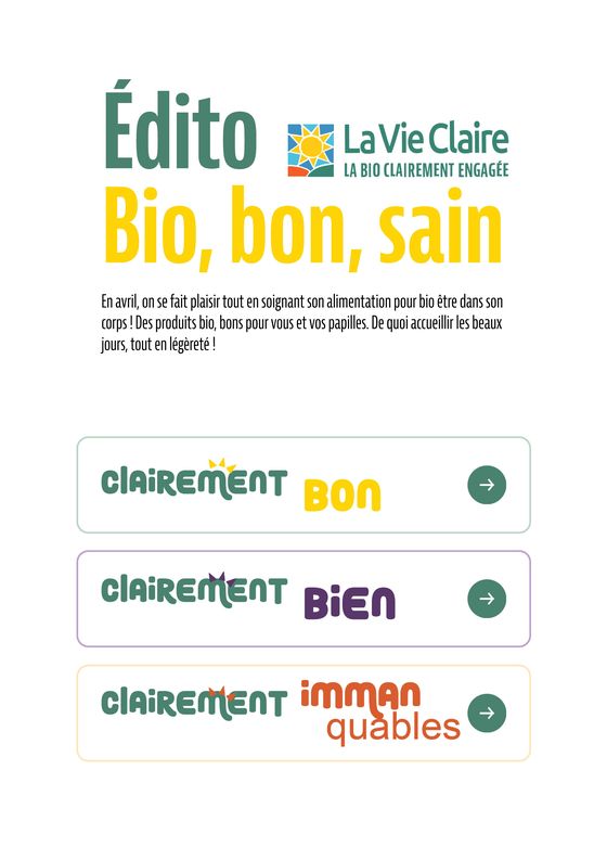 Catalogue La Vie Claire à Saint-Victoret | Catalogue La Vie Claire | 29/03/2024 - 24/04/2024