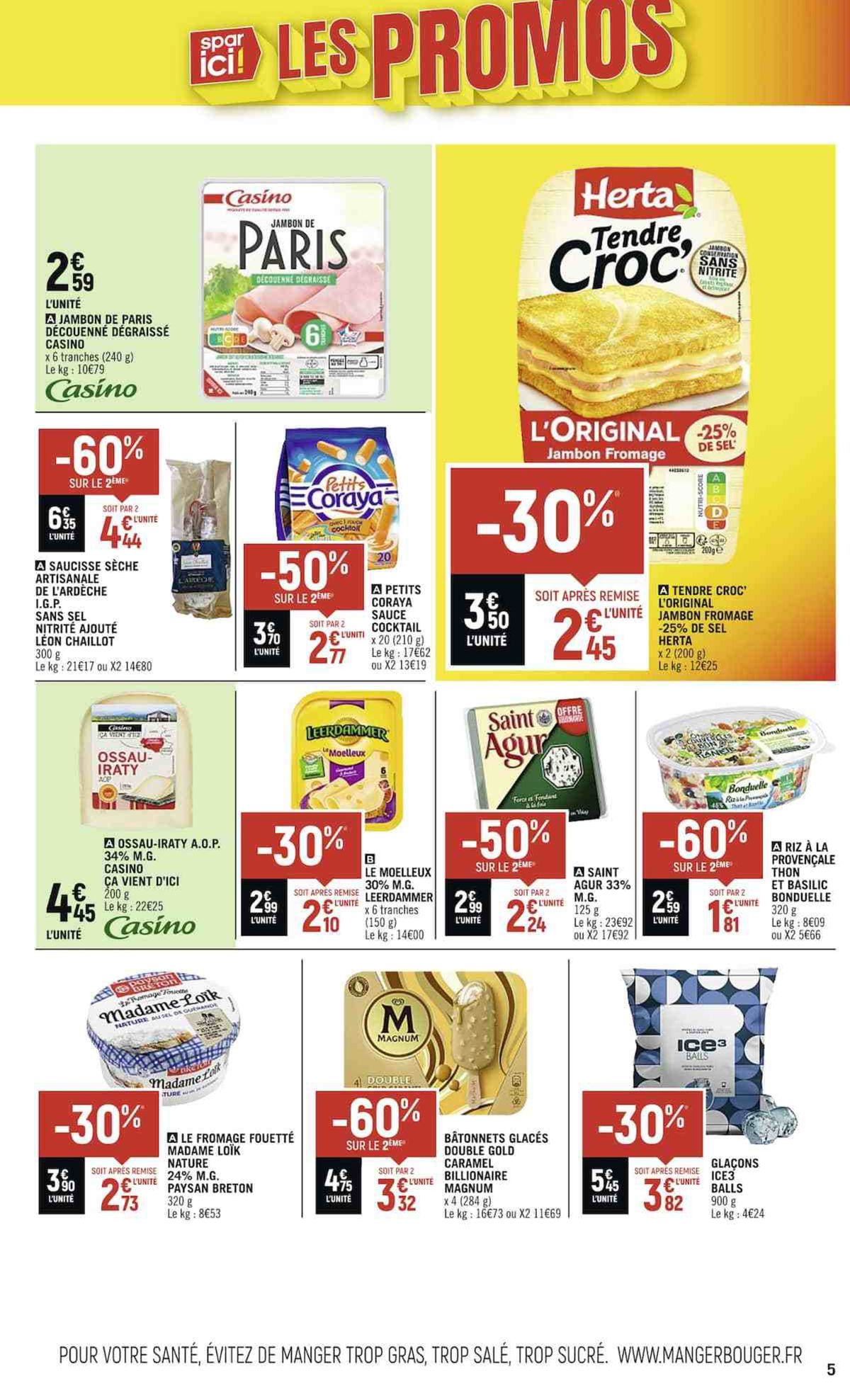 Catalogue SPAR ICI LES BONS PLANS, page 00005