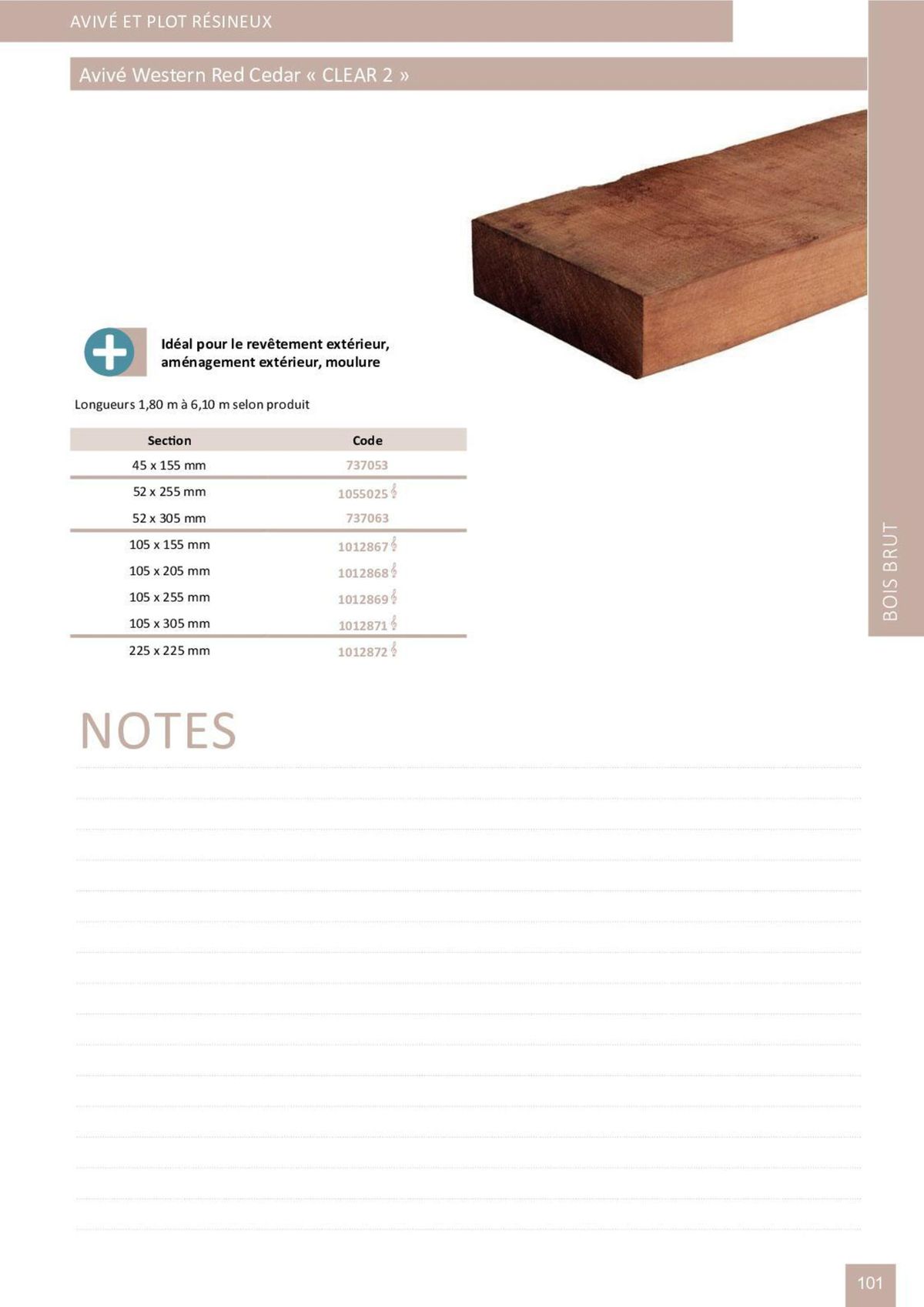 Catalogue Bois panneaux 2024, page 00002