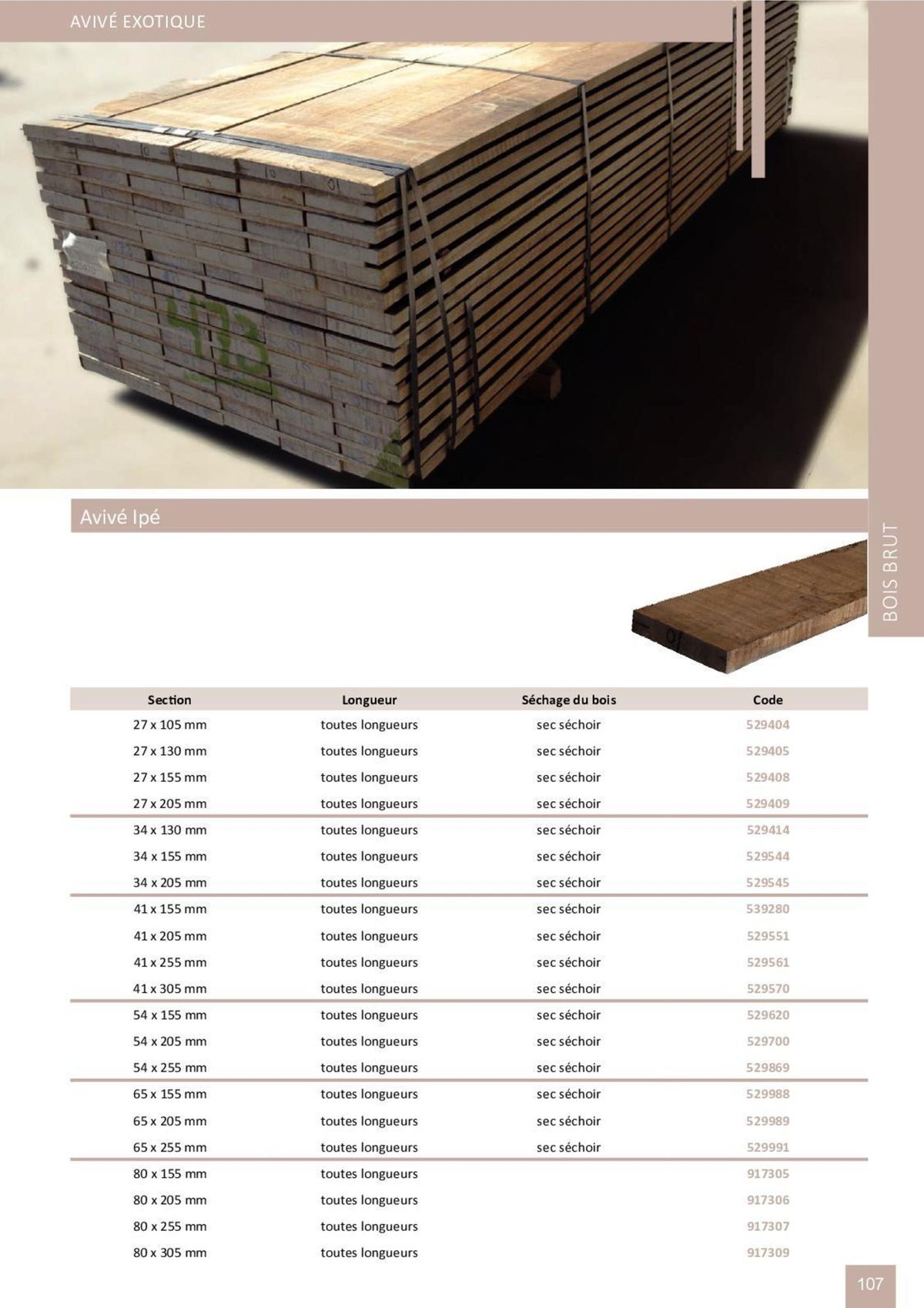Catalogue Bois panneaux 2024, page 00008