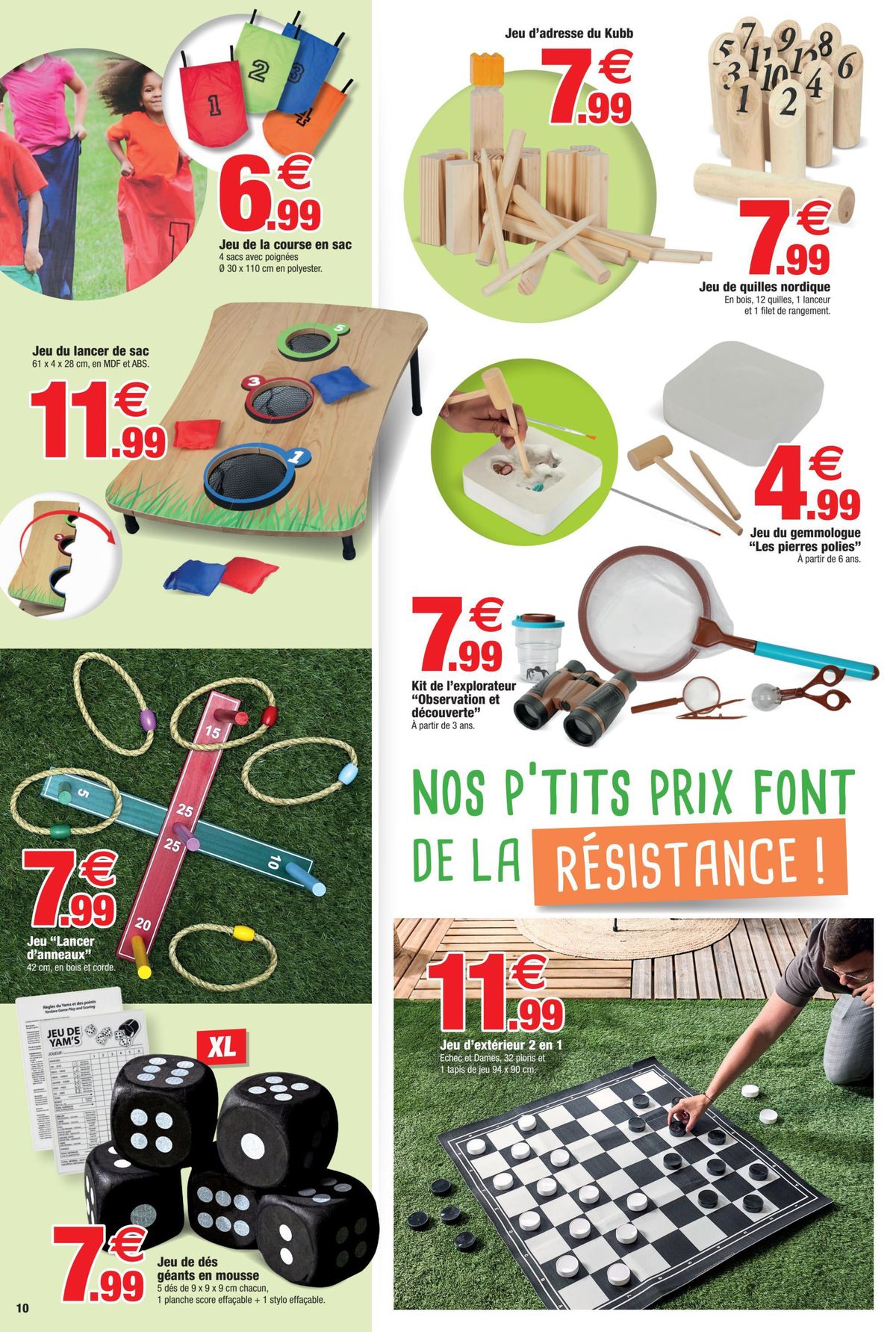 Catalogue Printemps à prix délirants !, page 00012