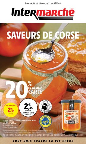 Catalogue Intermarché à La Roche-sur-Yon | Saveurs de corse | 09/04/2024 - 21/04/2024