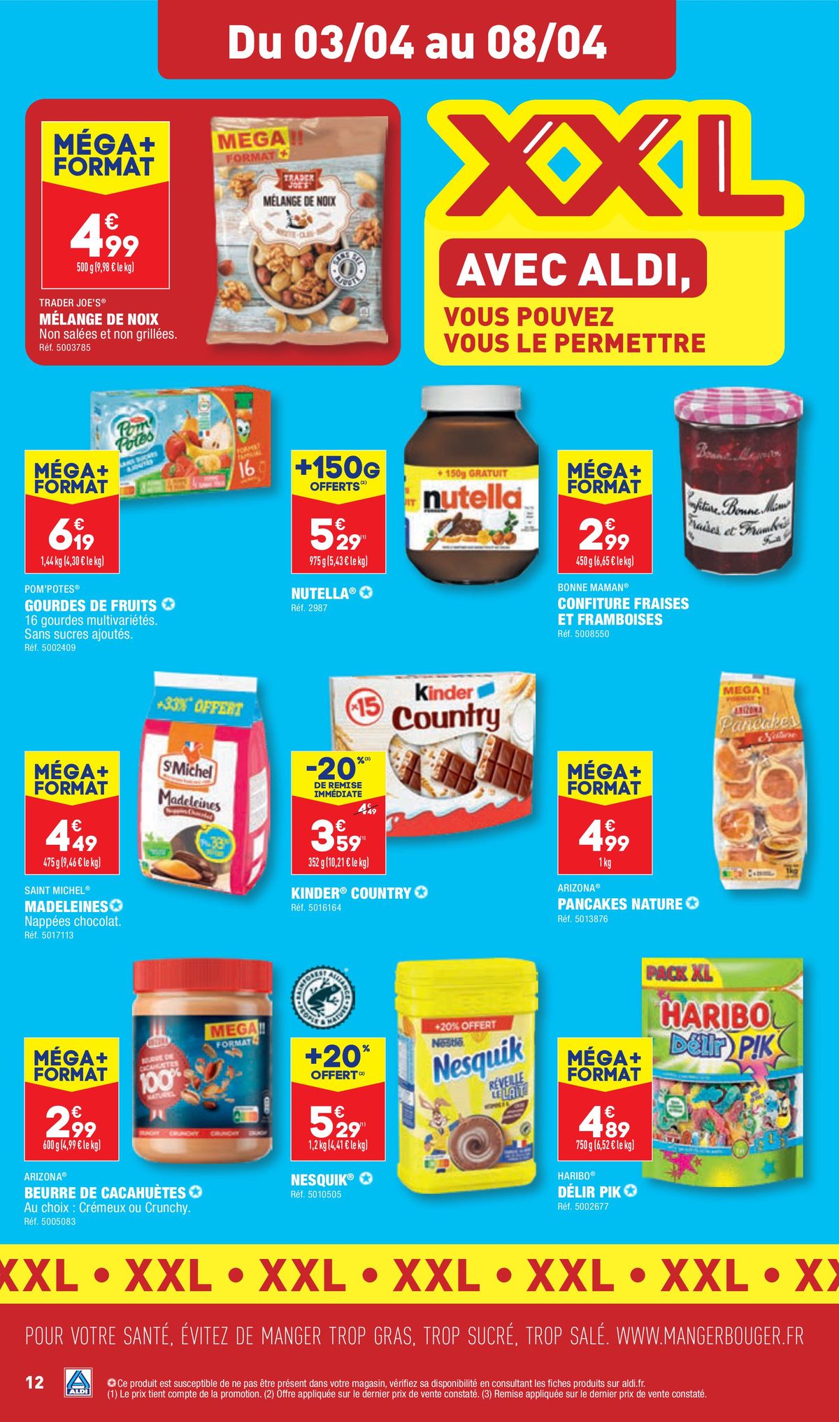 Catalogue XXL AVEC Aldi,VOUS POUVEZ VOUS LE PERMETTRE, page 00014