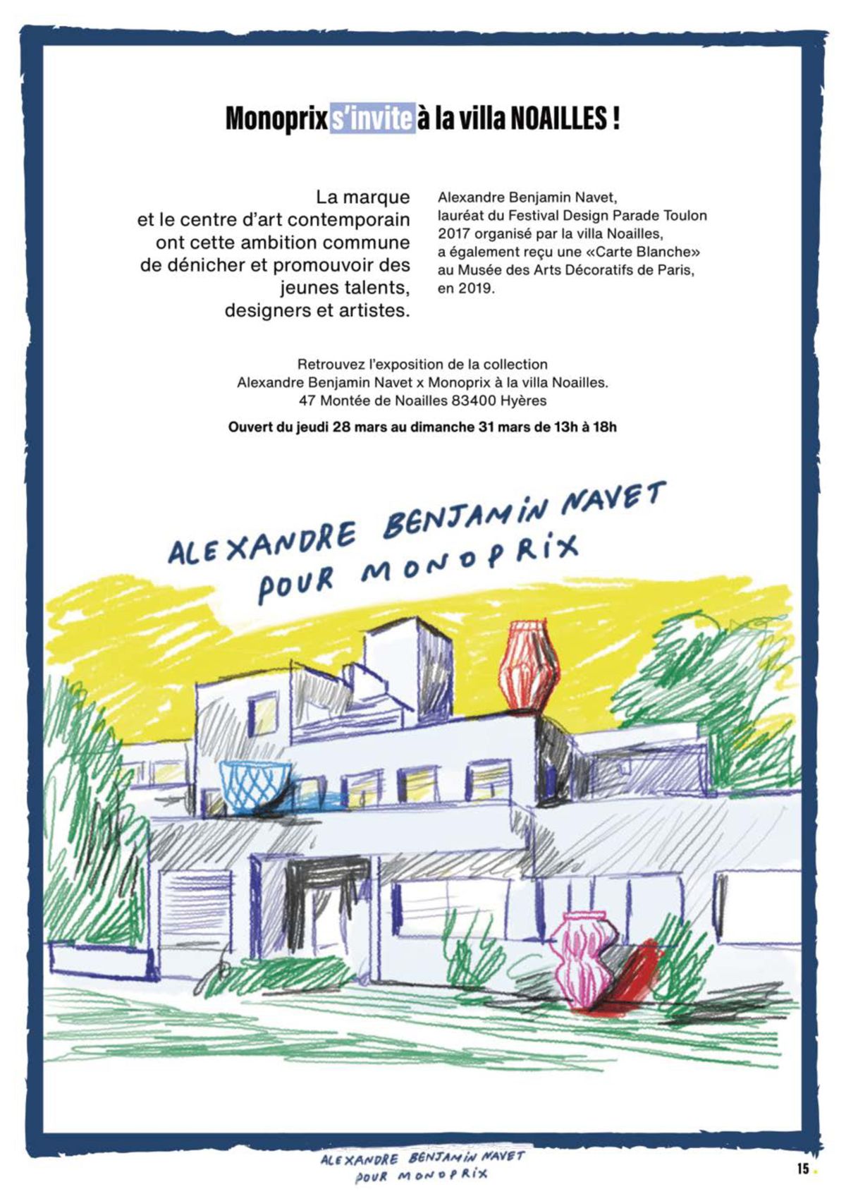 Catalogue Alexandre Benjamin Navet pour Monoprix, page 00015