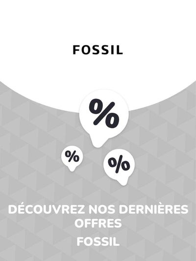 Catalogue Fossil à Paris | Offres Fossil  | 02/04/2024 - 02/04/2025