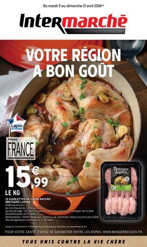 Catalogue Intermarché Contact à Vannes | Votre region a bon gout | 09/04/2024 - 21/04/2024