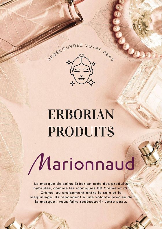 Catalogue Marionnaud à Neuilly-sur-Seine | Erborian produits | 03/04/2024 - 30/04/2024