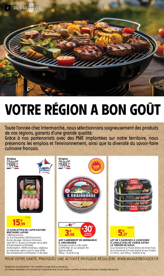 Catalogue Intermarché Hyper à Nantes | Votre region a bon gout | 09/04/2024 - 21/04/2024