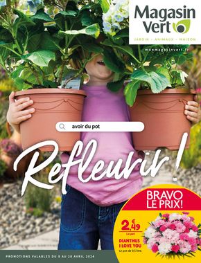 Catalogue Point Vert à Saumur | Refleurir! | 04/04/2024 - 28/04/2024