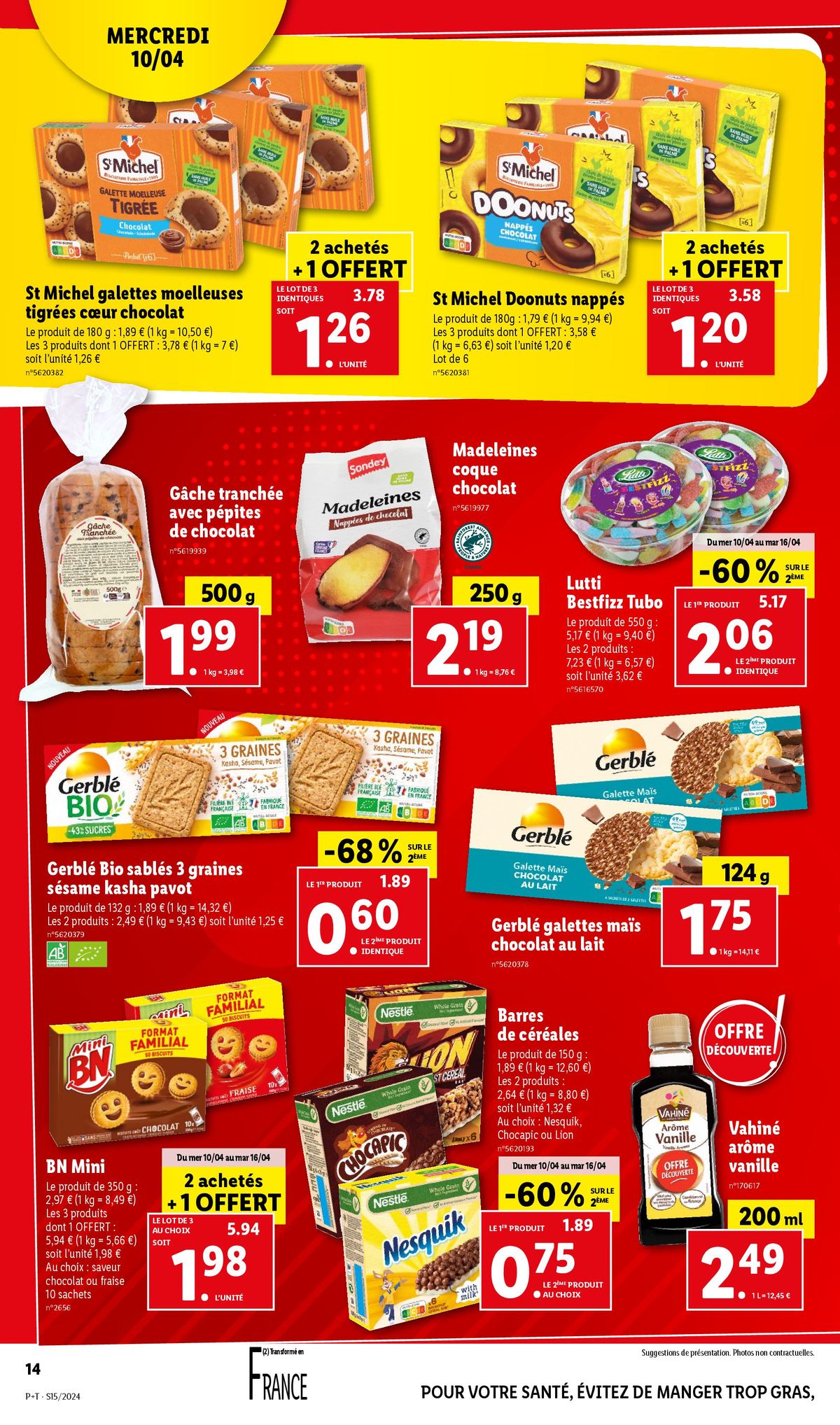 Catalogue À vos marques à prix LIDL ! , page 00014