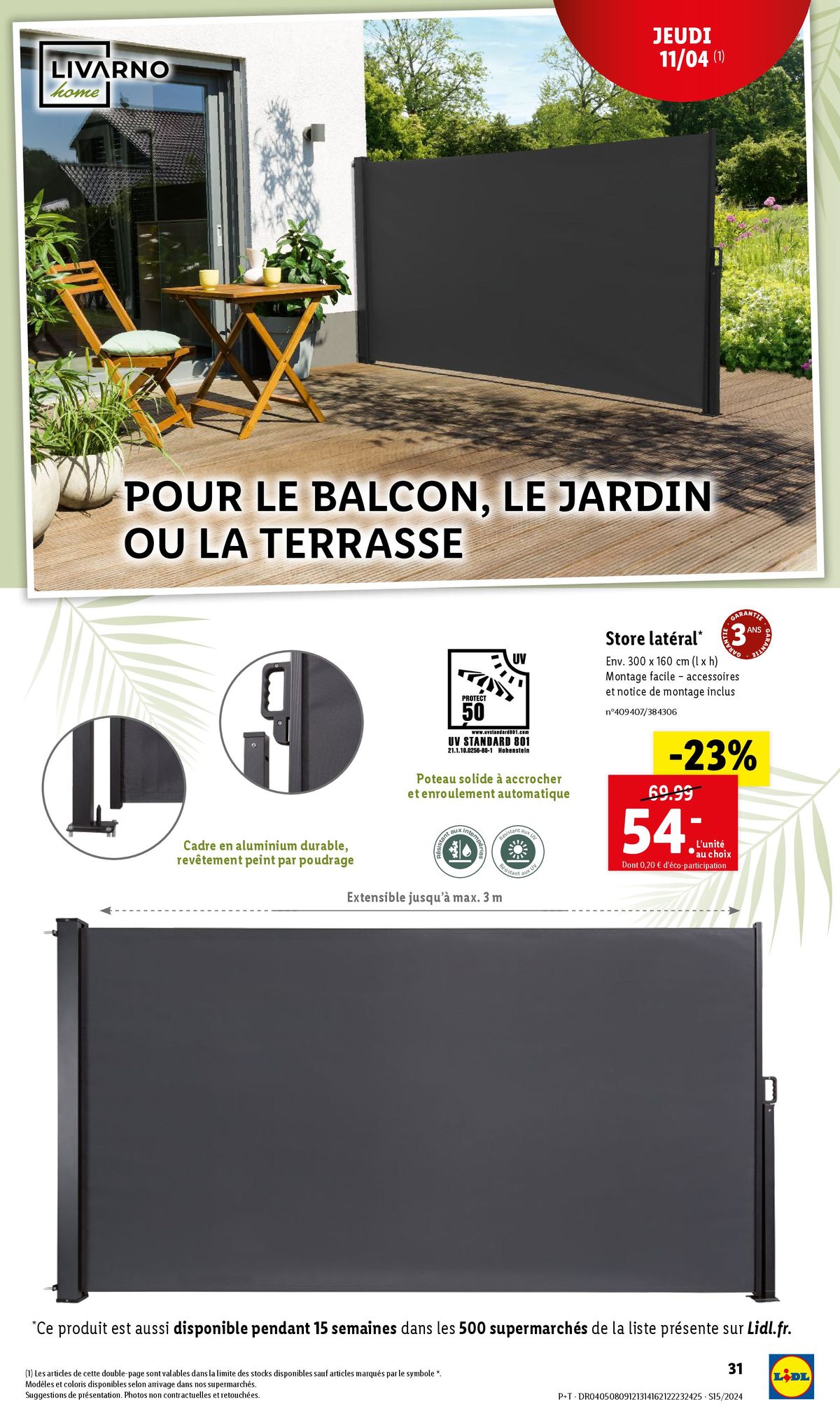 Catalogue À vos marques à prix LIDL ! , page 00031