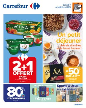 Catalogue Carrefour à Quimper |  Un petit déjeuner...plein de vitamines et de bonne humeur ! | 09/04/2024 - 22/04/2024
