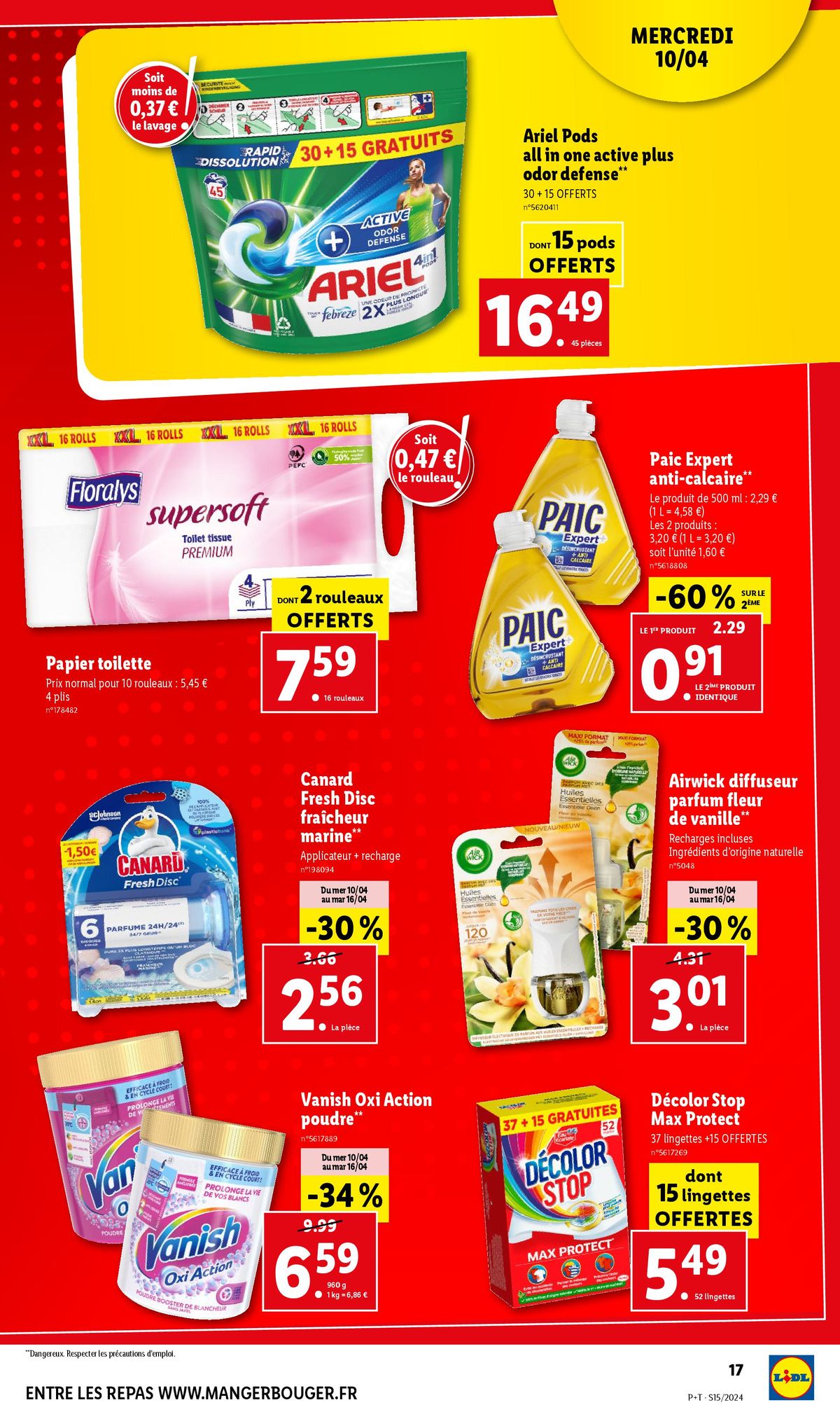 Catalogue À vos marques à prix LIDL ! , page 00017