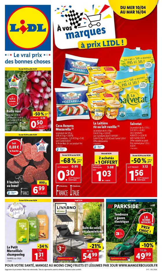 À vos marques à prix LIDL ! 