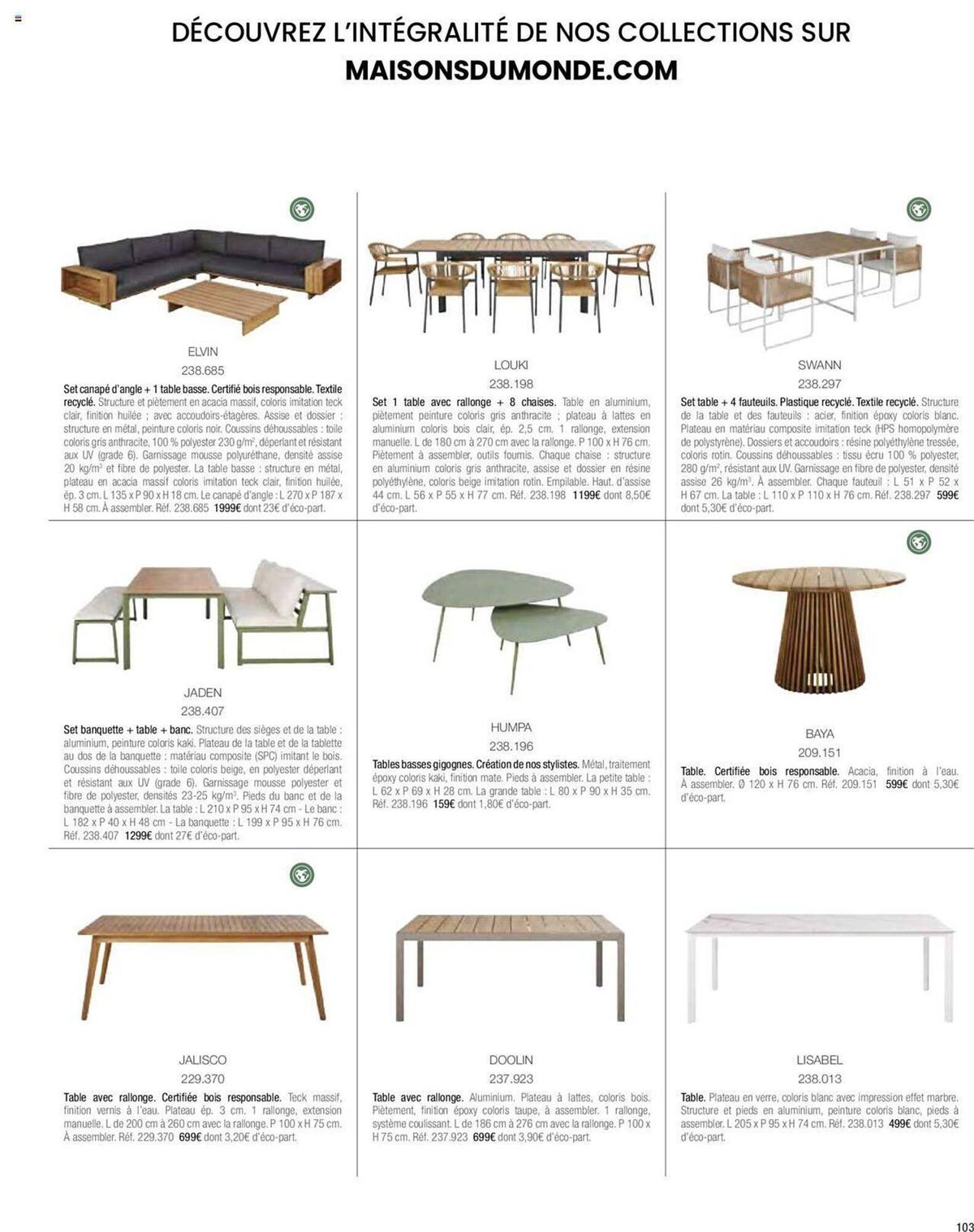 Catalogue  Maisons du Monde, page 00006