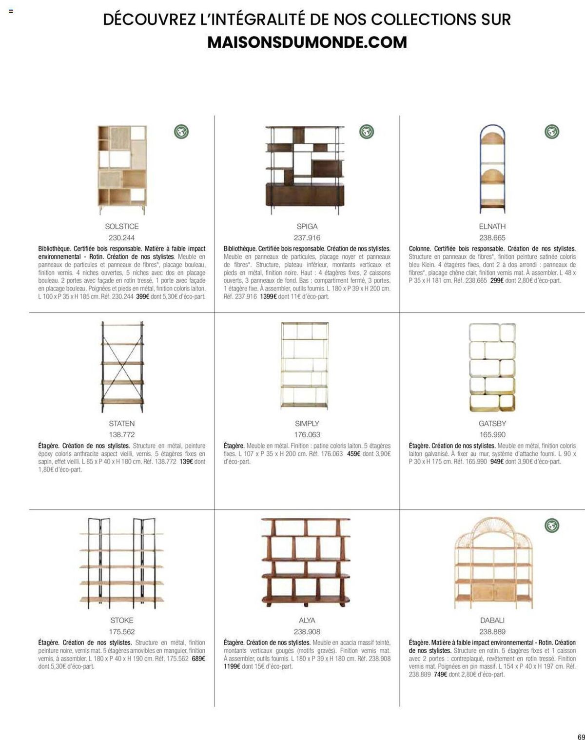 Catalogue  Maisons du Monde, page 00112