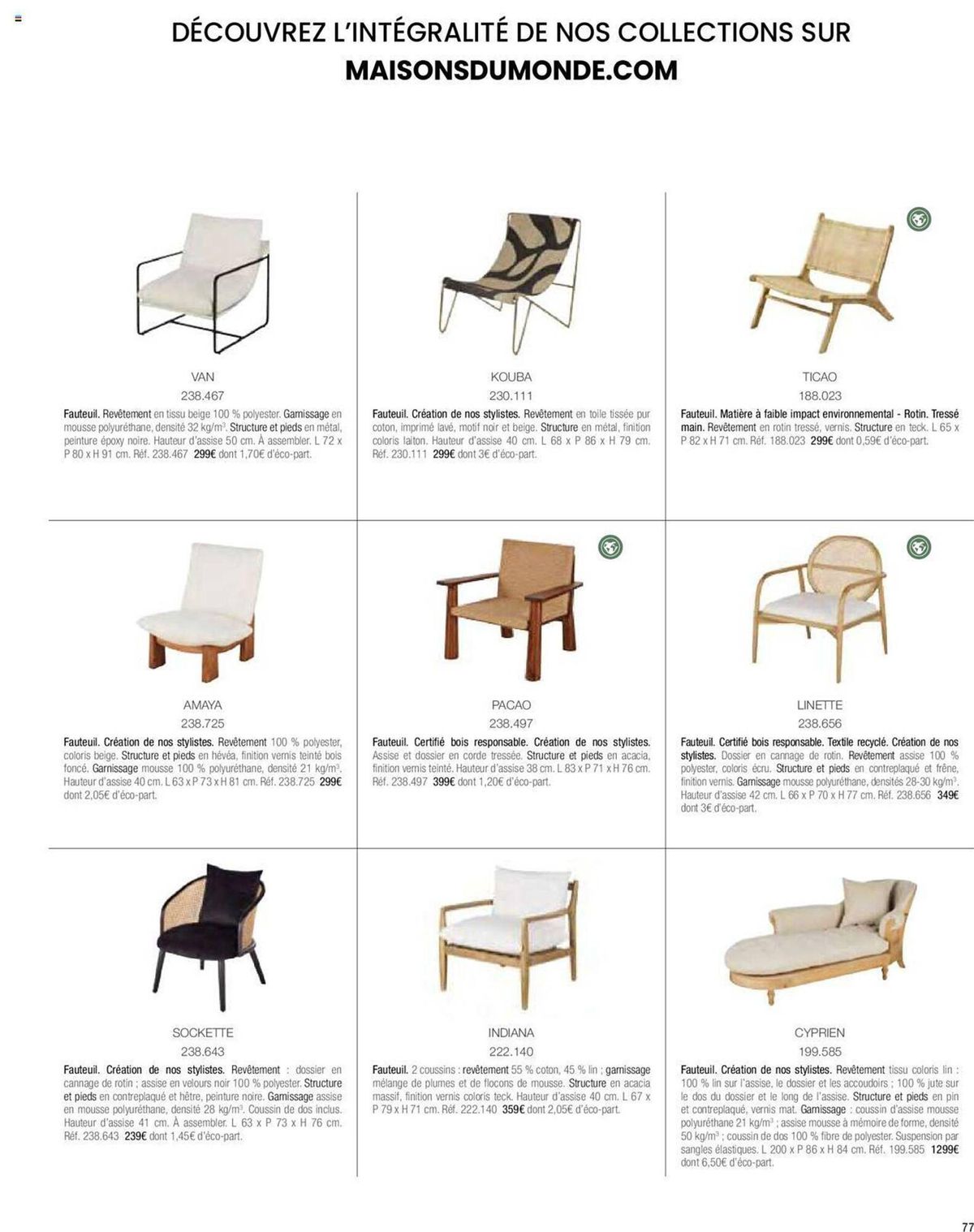 Catalogue  Maisons du Monde, page 00120