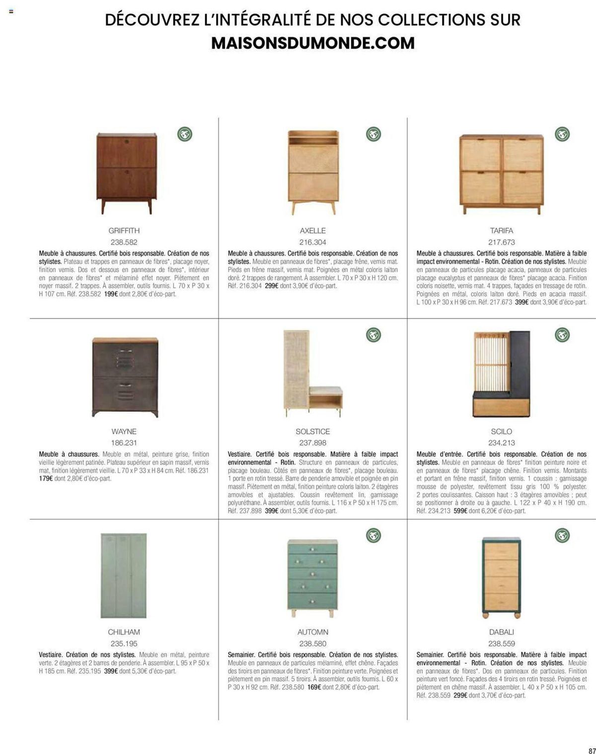 Catalogue  Maisons du Monde, page 00132