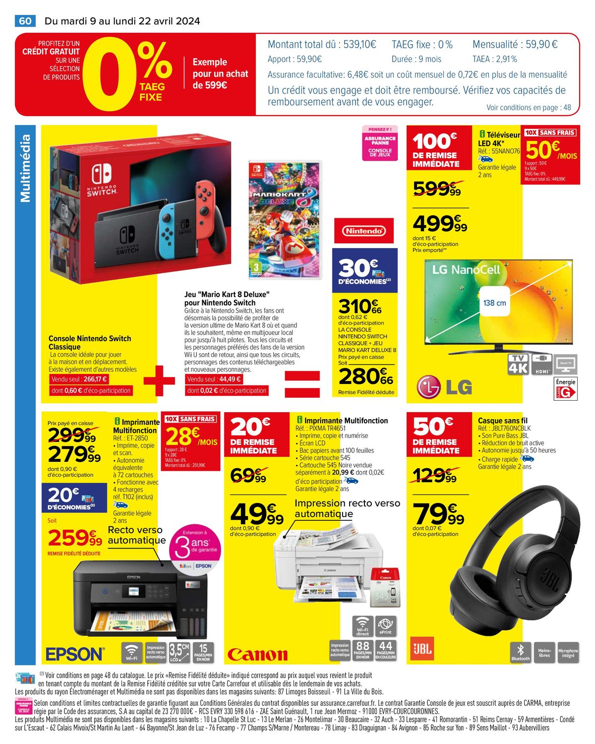 Catalogue OFFERT Carrefour Drive , page 00062