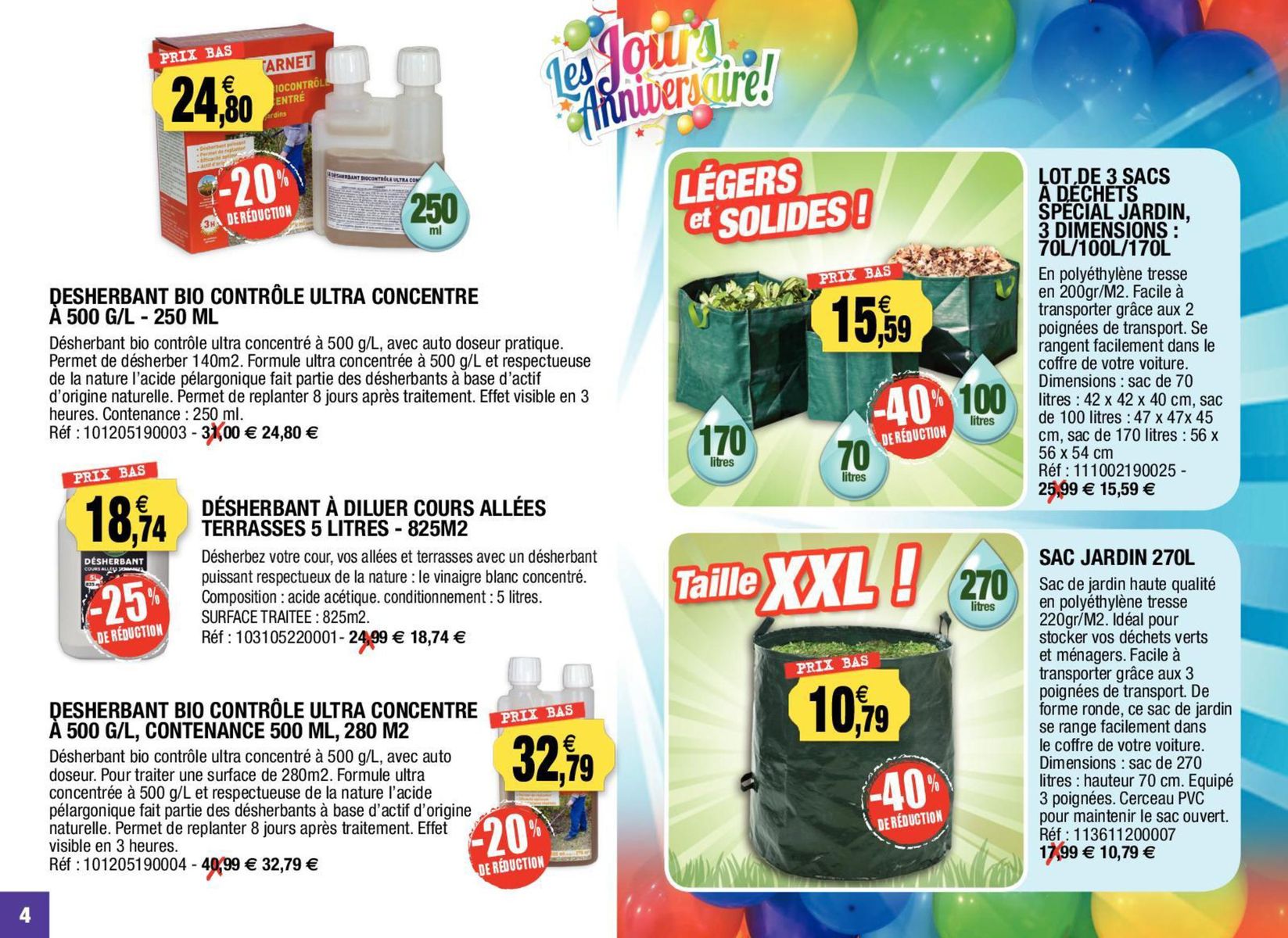 Catalogue Les jours Anniversaire !, page 00040