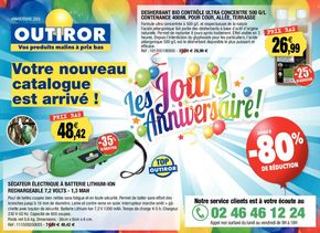 Promos de Jardineries et Animaleries à Villeneuve-d'Ascq | Les jours Anniversaire ! sur Outiror | 04/04/2024 - 31/05/2024