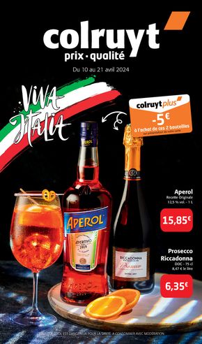 Catalogue Colruyt à Sens | Viva Italia | 15/04/2024 - 21/04/2024
