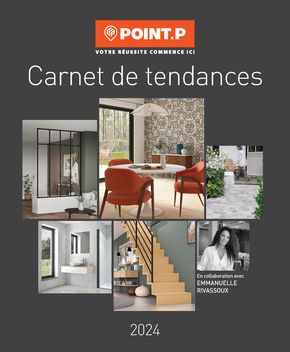 Catalogue Point P à Laval | Carnet de Tendances 2024 | 05/04/2024 - 31/12/2024