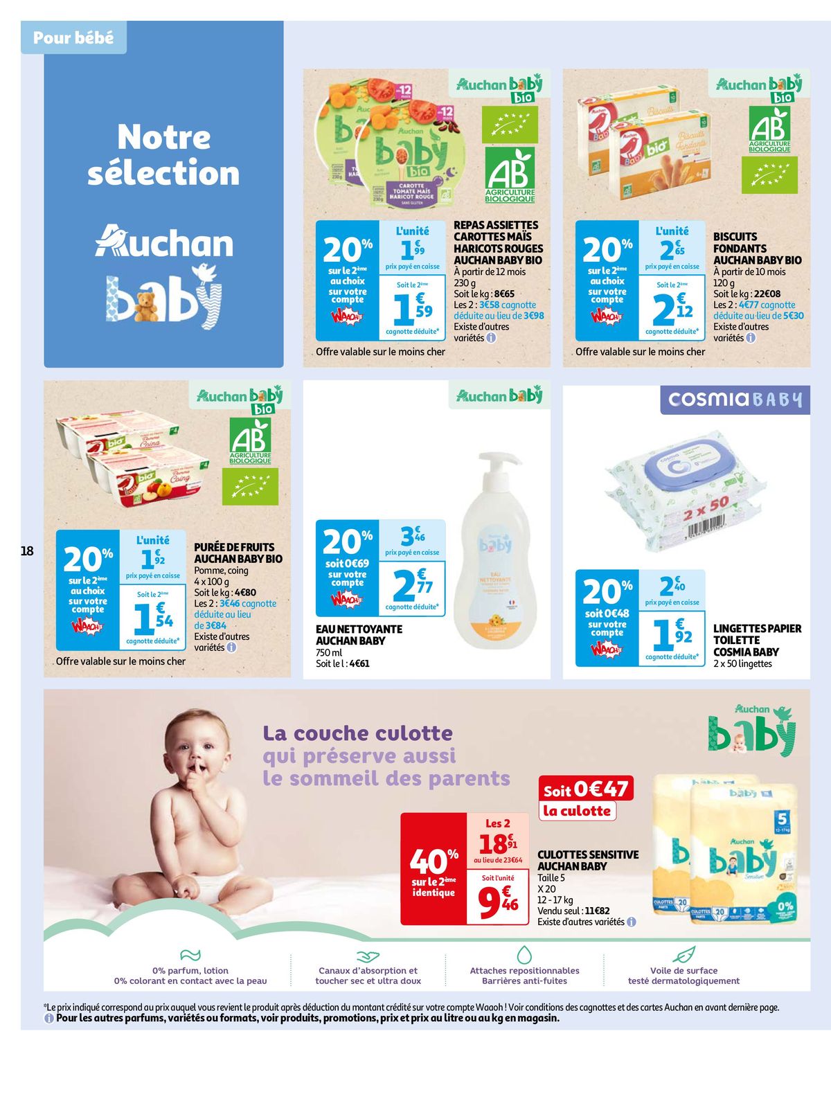 Catalogue Nos marques Auchan, les bons choix du quotidien, page 00018
