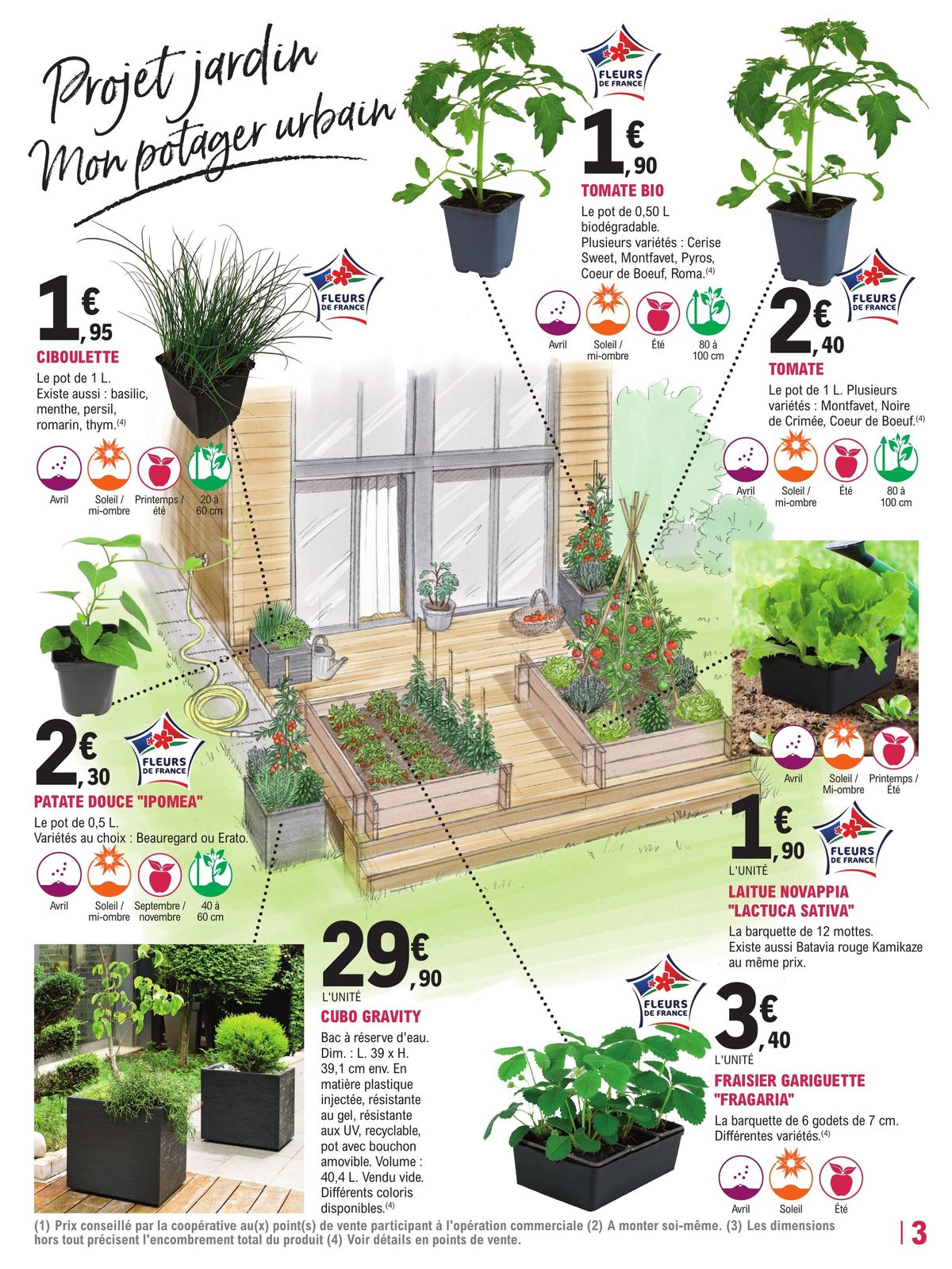 Catalogue Préparez votre jardin à prix , page 00003