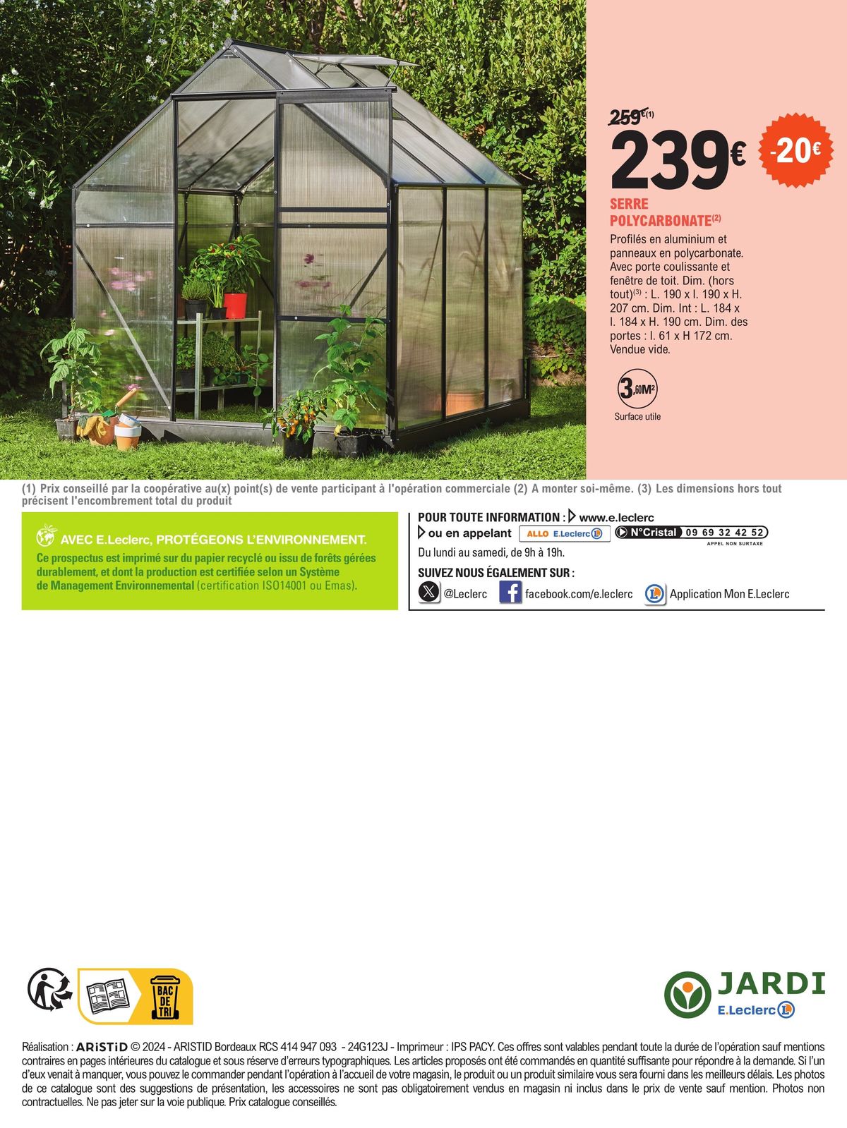 Catalogue Préparez votre jardin à prix , page 00012