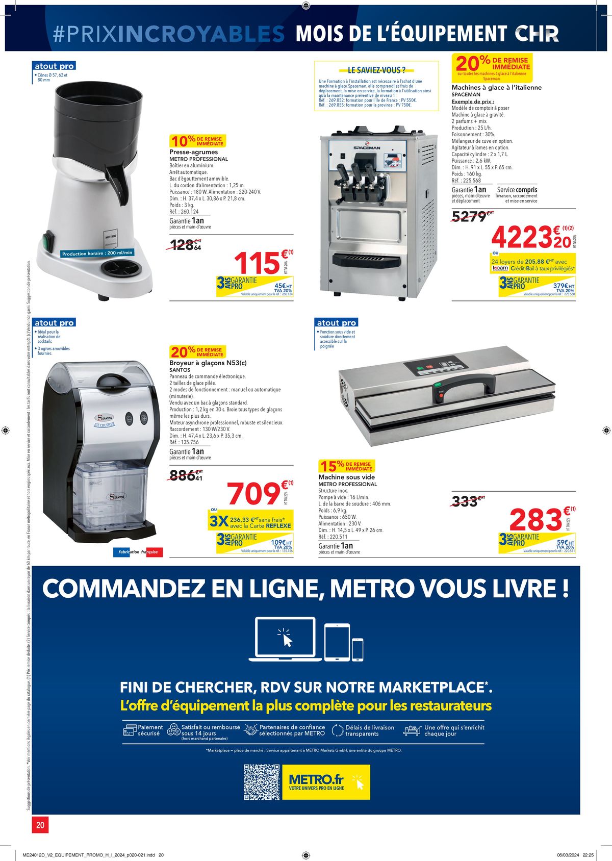 Catalogue Equipement CHR, page 00020