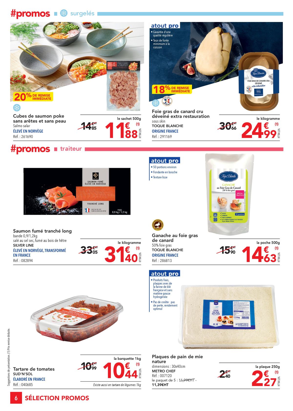 Catalogue Sélection promos traiteurs , page 00006