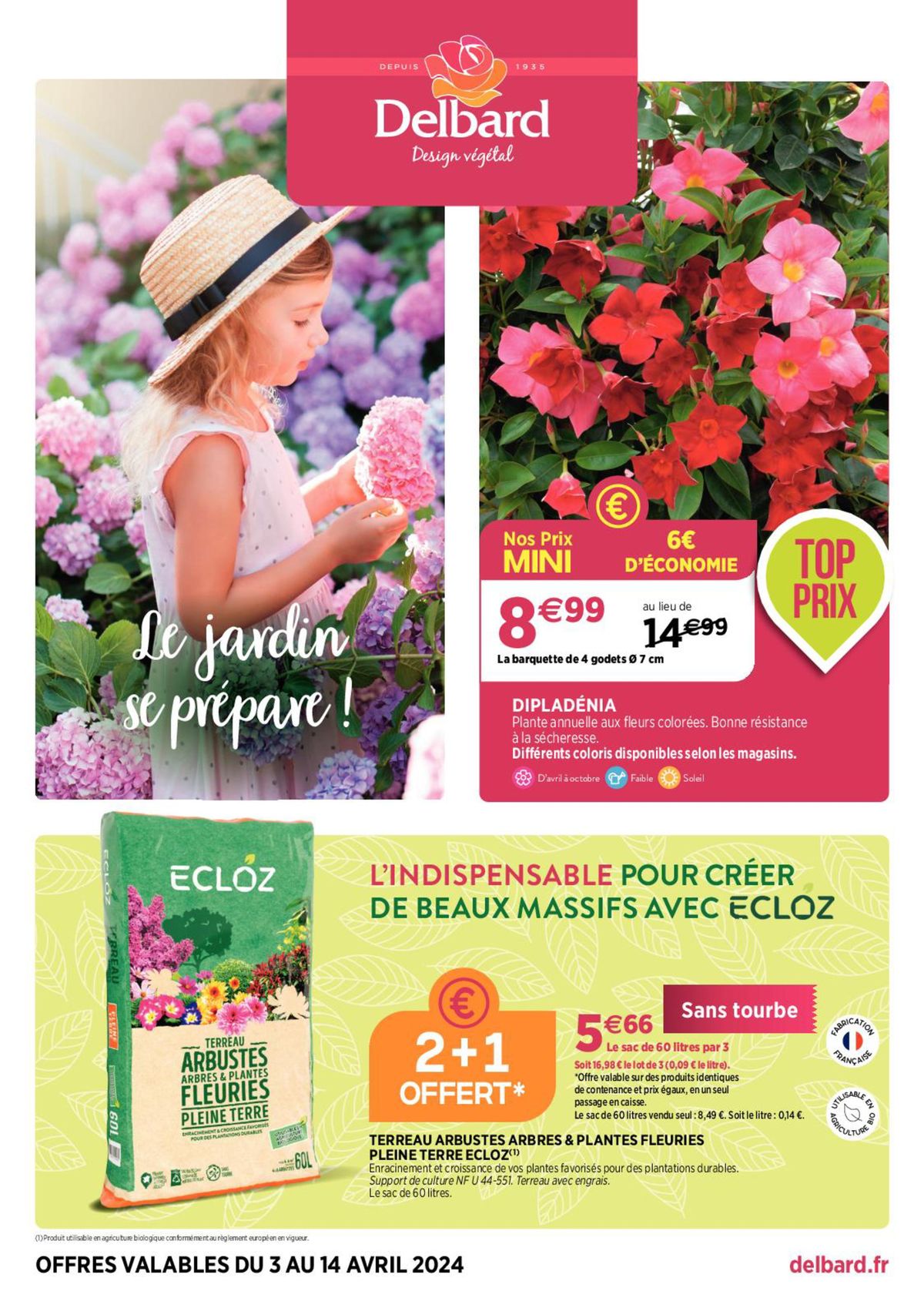 Catalogue Le jardin se prépare !, page 00001