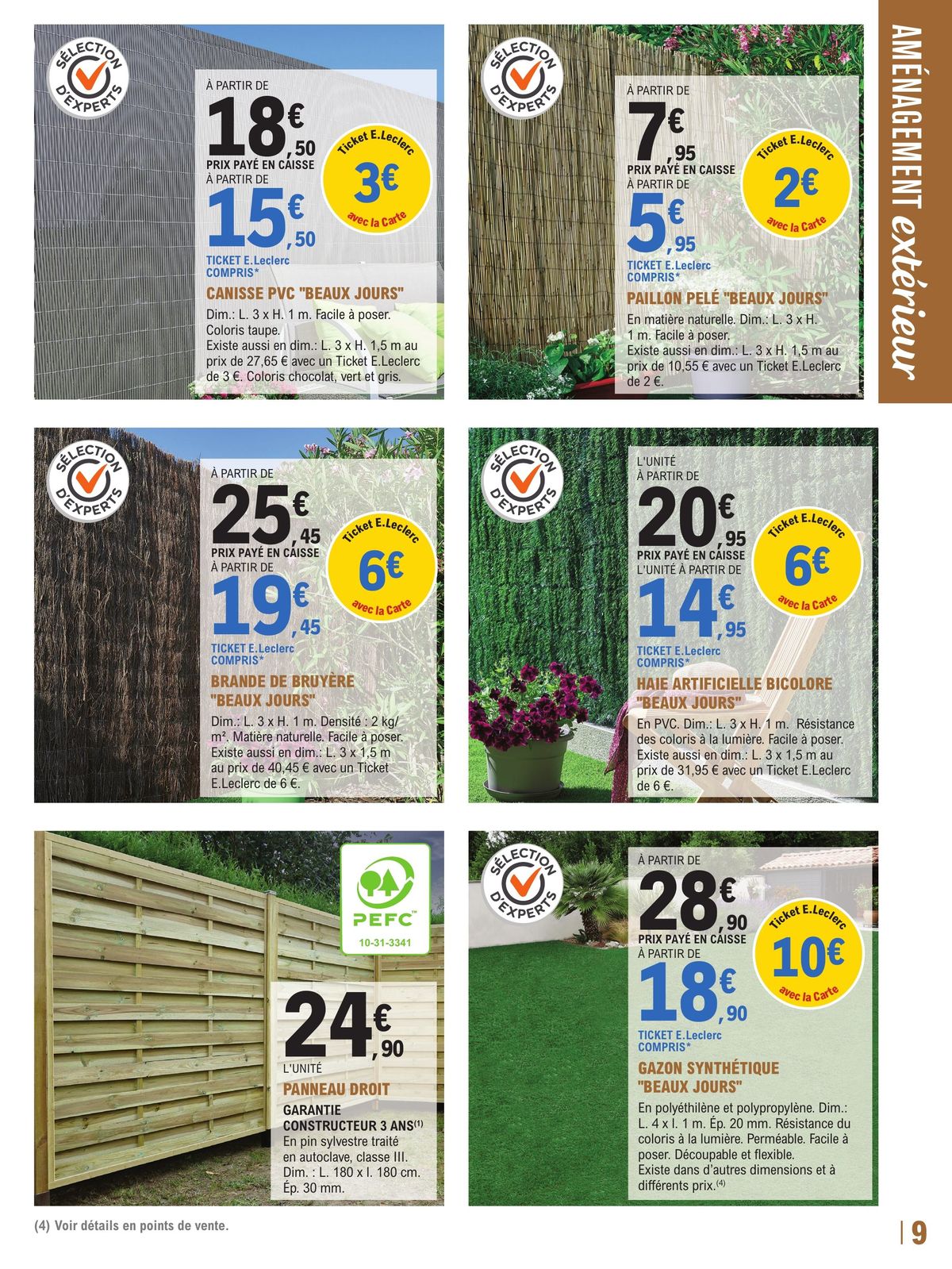 Catalogue Préparez votre jardin à prix , page 00009