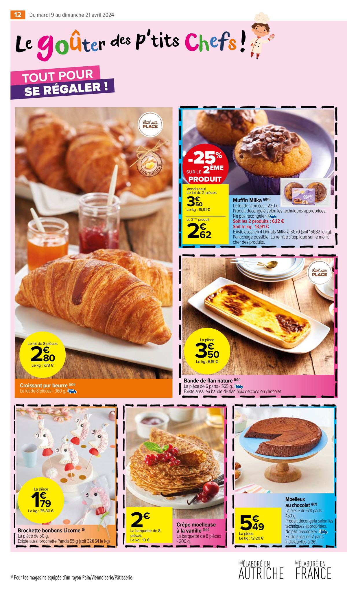 Catalogue Le goûter des pt'tis chefs, page 00014