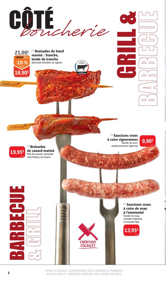 Catalogue Colruyt à Diebling | Grill & Barbecue | 17/04/2024 - 21/04/2024
