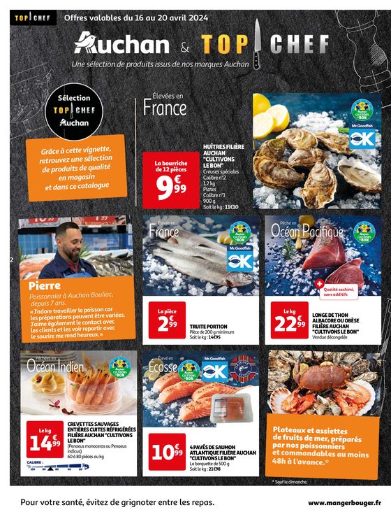Catalogue Auchan Hypermarché à Le Kremlin-Bicêtre | Retrouvez toutes nos saveurs d'Italie | 16/04/2024 - 22/04/2024